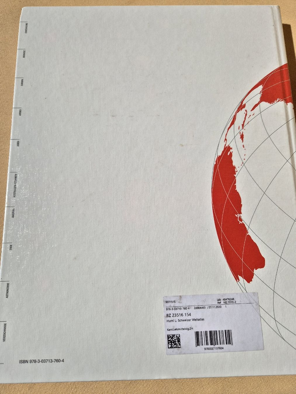 Libri: Schweizer Weltatlas Ausg. 2019 – Nuovo (secondo la descrizione) da Samstagern venduto da M86R 1
