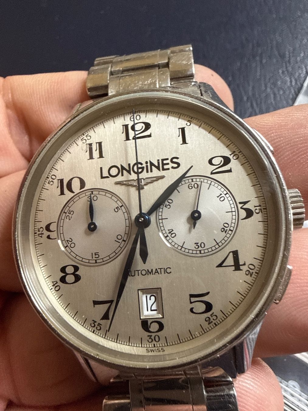 Longines Orologi: Longines Chronograph Automatic 40 mm – Usato da Pfeffingen venduto da Allhandelklgwatches