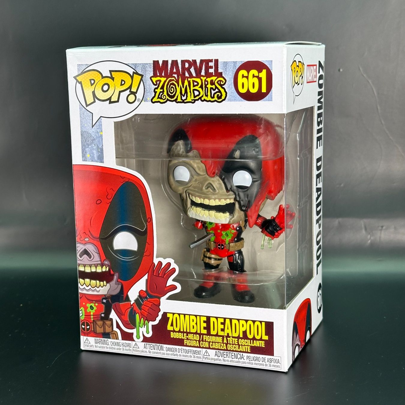Funko Statuette: Funko Pop! - Marvel - Zombie Deadpool 661 – Usato da Düdingen venduto da Nerdworld