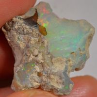 32.6 Karat - Roher Äthiopischer Welo Opal