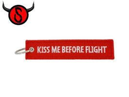Schlüsselanhänger: Kiss Me Before Flight