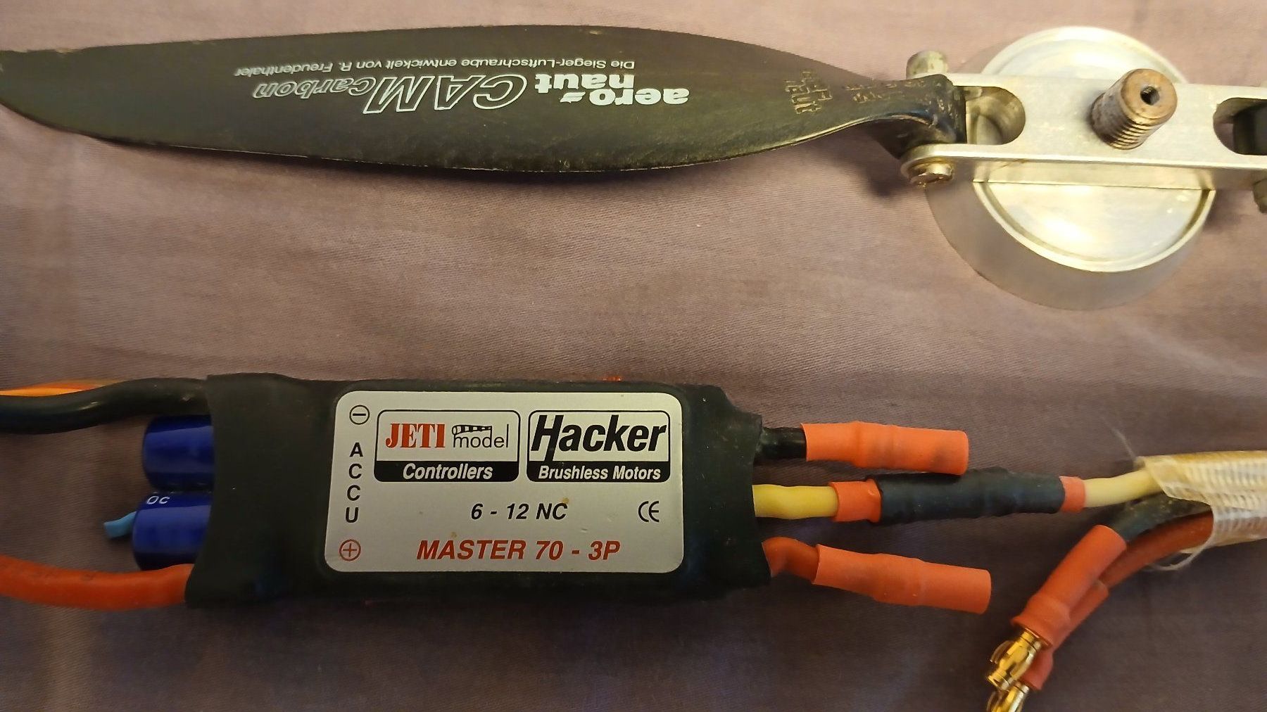 Jeti Motoren: Jeti/Hacker Axi Segler Antriebsset – Gebraucht aus Opfertshofen SH von Pppch 1