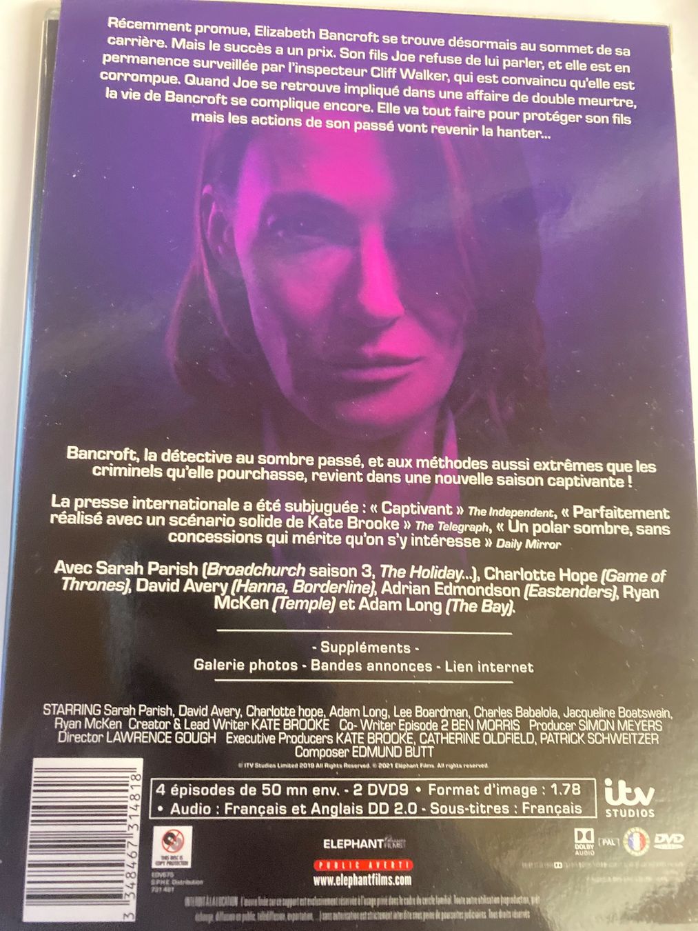 Tous les DVDs: Commissaire Bancroft: Saison 2 - DVD policier captivant – D'occasion à Le Brassus par cinema13 1