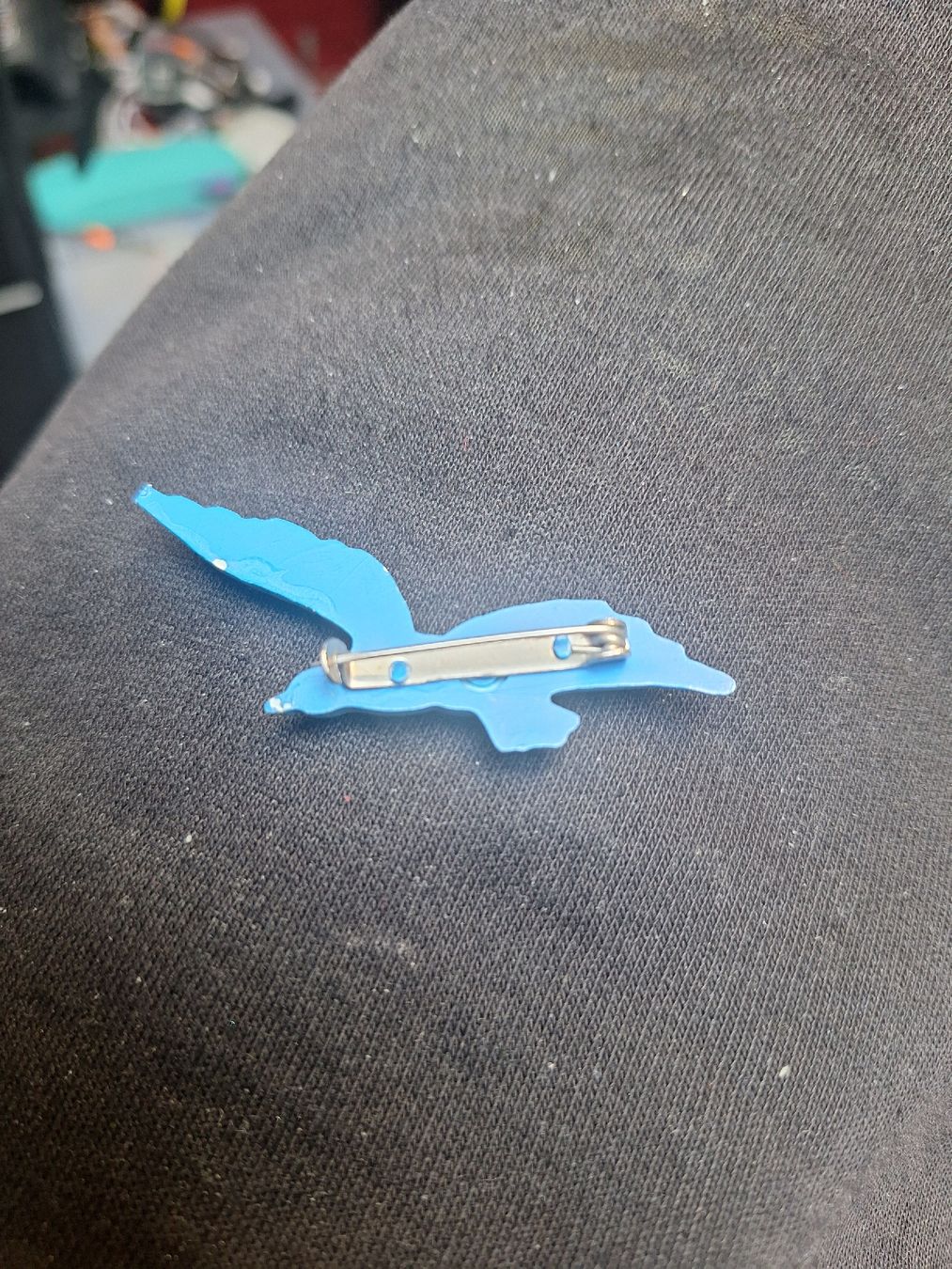 Spille & Fermagli: Broche vintage oiseau turquoise - Accessoire de printemps – Usato da Crans VD venduto da Yobia8 1