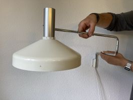 Mid-Century Pentarkus Wandlampe Baltensweiler 1950er