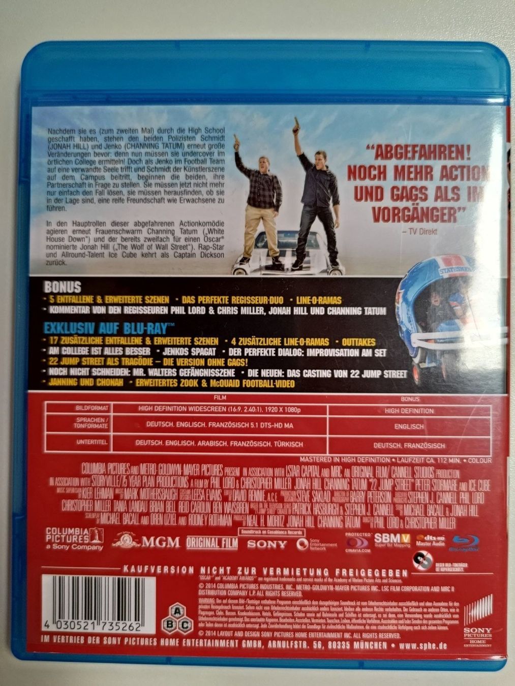 Tutti i DVDs: 22 Jump Street – Usato da Liestal venduto da Kratzilla 2