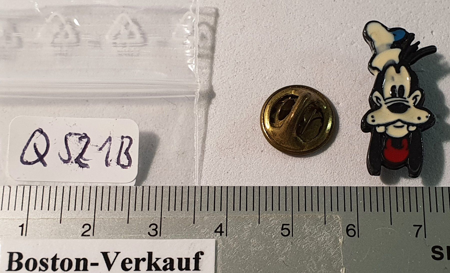 Plaketten & Abzeichen: Q521B - Pin Walt Disney Goofy – Gebraucht aus Reinach BL von Boston-Verkauf 2