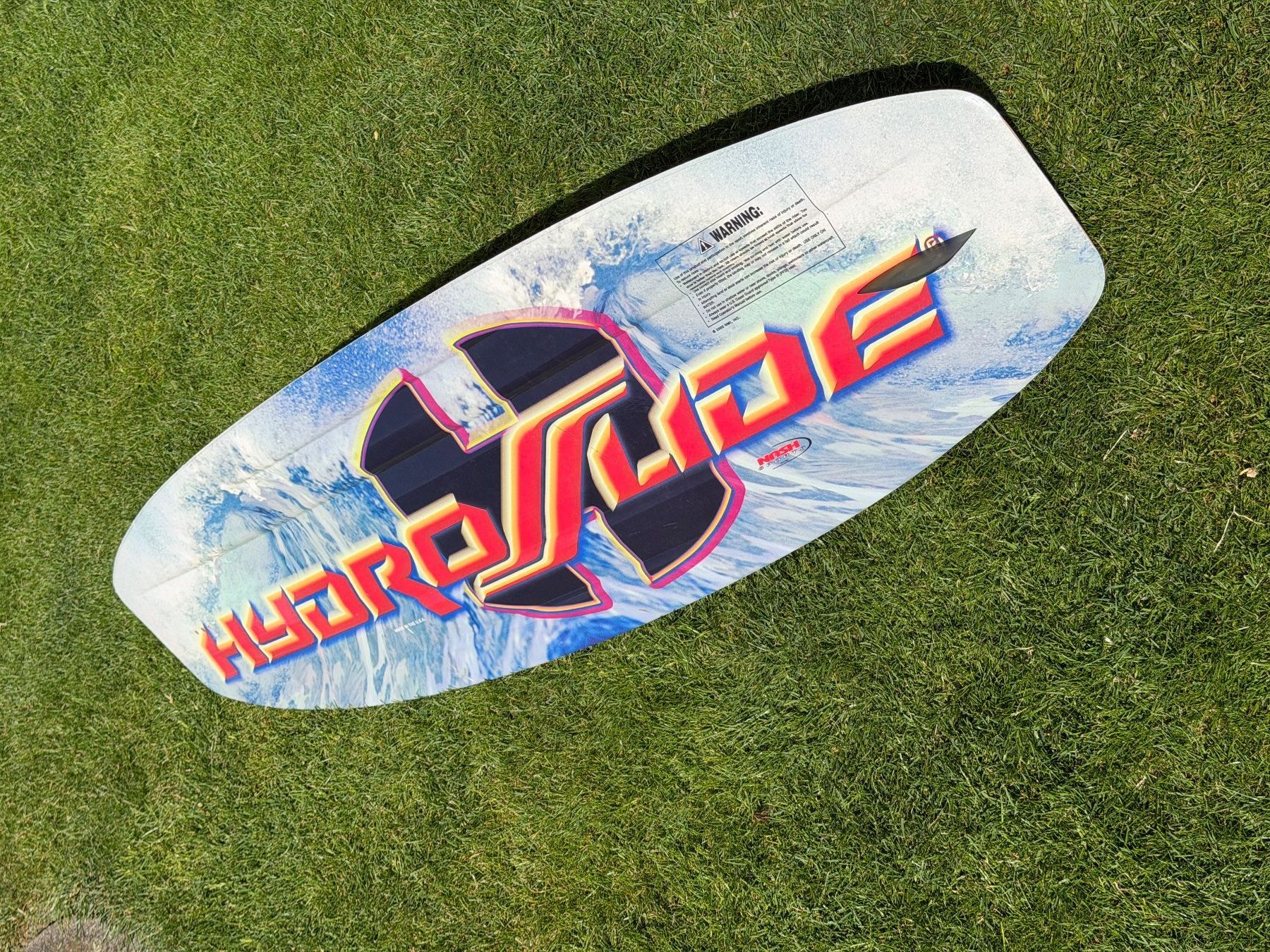 Tavole da surf e di nuoto: HydroSlide Matrix Wakeboard 140 cm inkl. Bindungen – Usato da Russikon venduto da Valimar_151 1