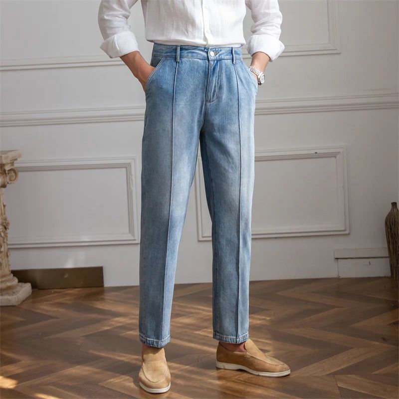Jeans: Jeans DENIM SINGLE PLEATED TROUSER – Neuf avec emballage d'origine à Zürich par Grothschild 1