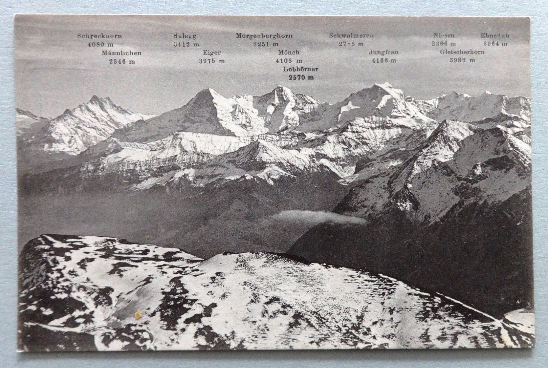 Cartoline postali: Stockhorn-Pan. 2 – Usato da Fétigny venduto da Billy2miny