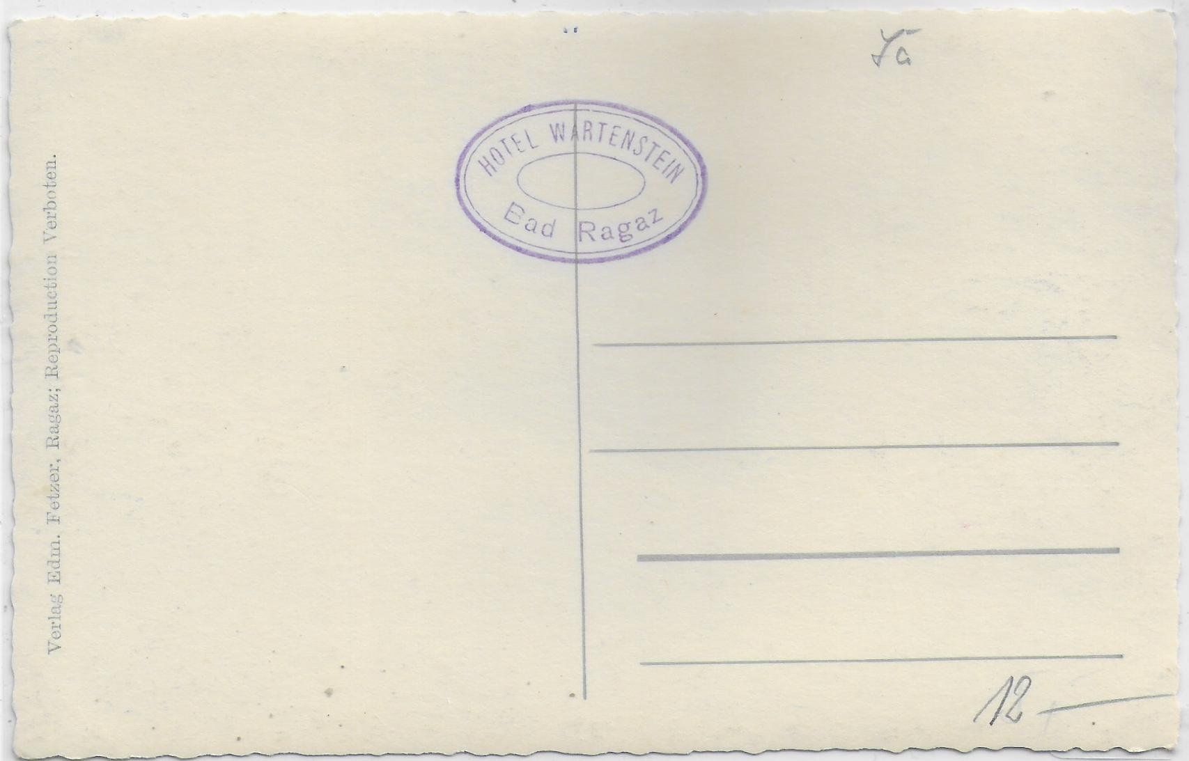 Cartes postales: Bad Ragaz - Generalansicht – D'occasion à Ettingen par Kartenplanet 1