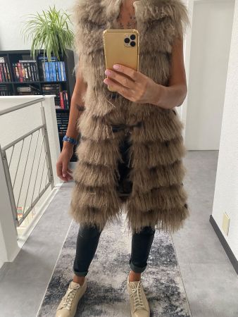 Gilet en fourrure.
