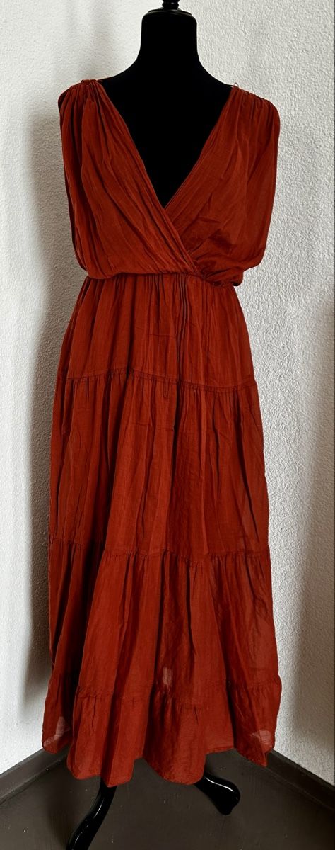 Kleider: Kleid neu One Size Terra Cotta – Neu (gemäss Beschreibung) aus Siebnen von fulli2