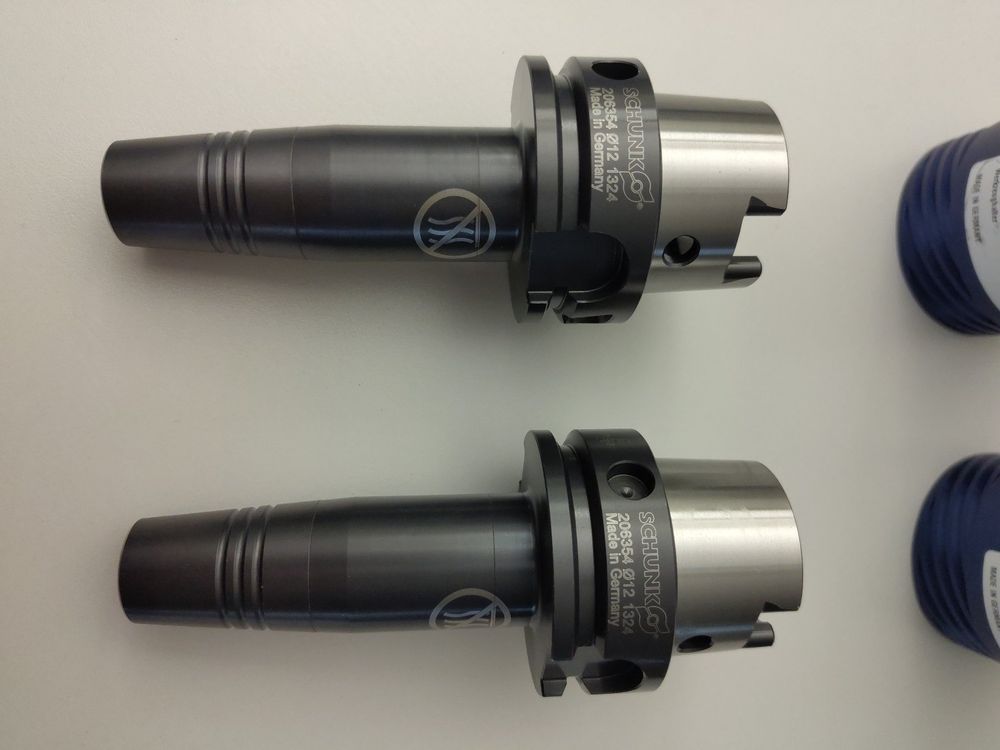SCHUNK TENDO Slim HSK-A63 12×120 mm – NEU – 2er-Set (Neu (gemäss ...