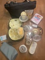 Medela Freestyle Milchpumpe  grosses Set, kaum benutzt