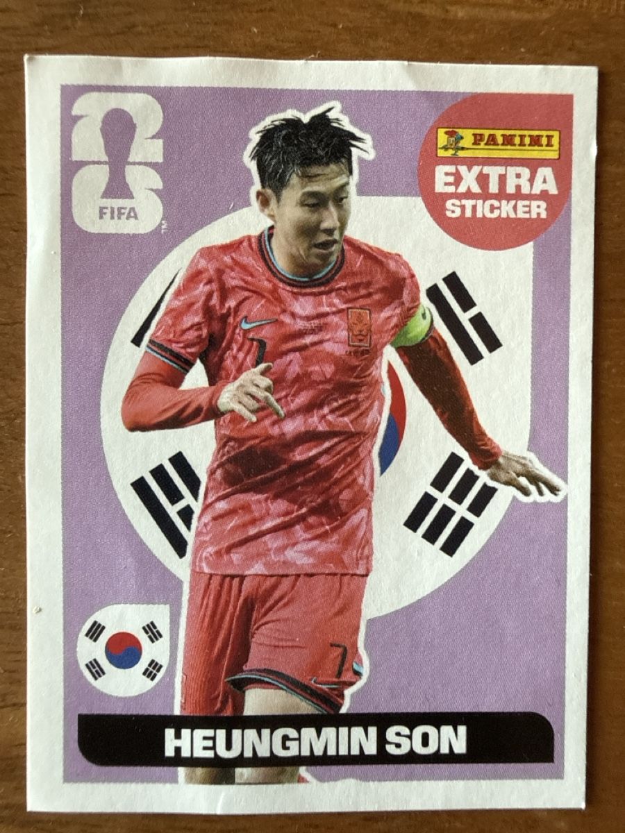 Panini Cartes à collectionner: Extra Sticker Heungmin Son – D'occasion à Jona par GeG001