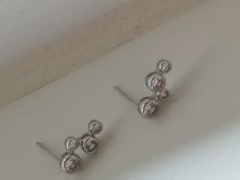 Ohrstecker mit Zirkon Silber