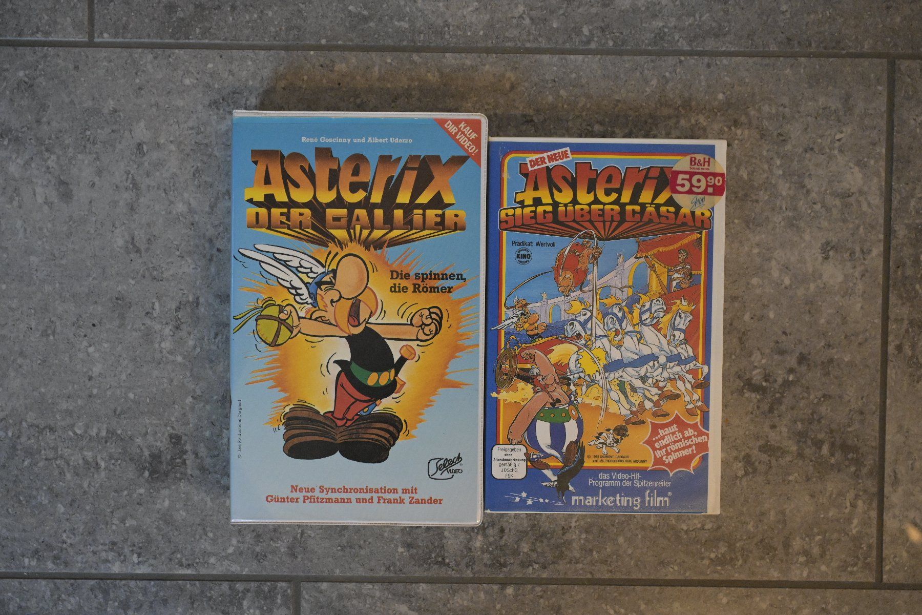 Alle VHS: 2x VHS Asterix – Gebraucht aus Eschenbach SG von MarThu