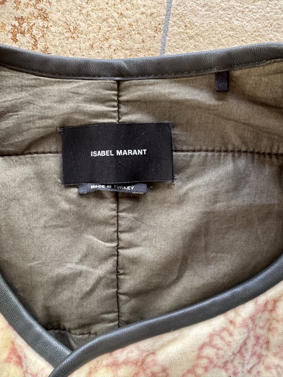 Isabel Marant Giacche: Isabel Marant Mainline 38 Gaspard Gesteppte Samtjacke – Usato da Riehen venduto da dob_5sbs 1