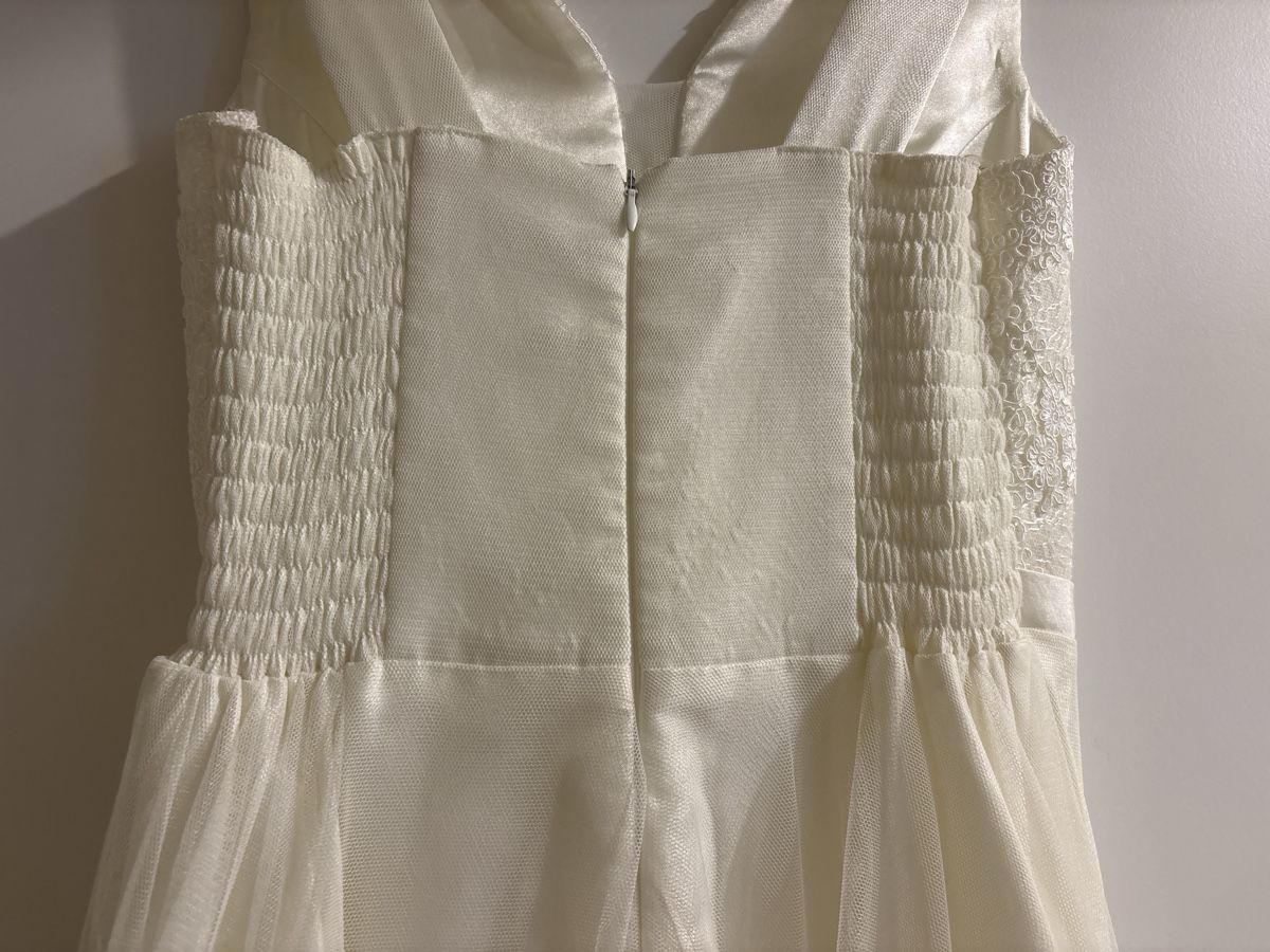Vestiti: Weisses Kleid - nur 1x getragen – Nuovo (secondo la descrizione) da Buchs ZH venduto da els_mgj9 4