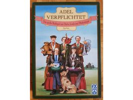 Brettspiel "Adel verpflichtet", Erstauflage