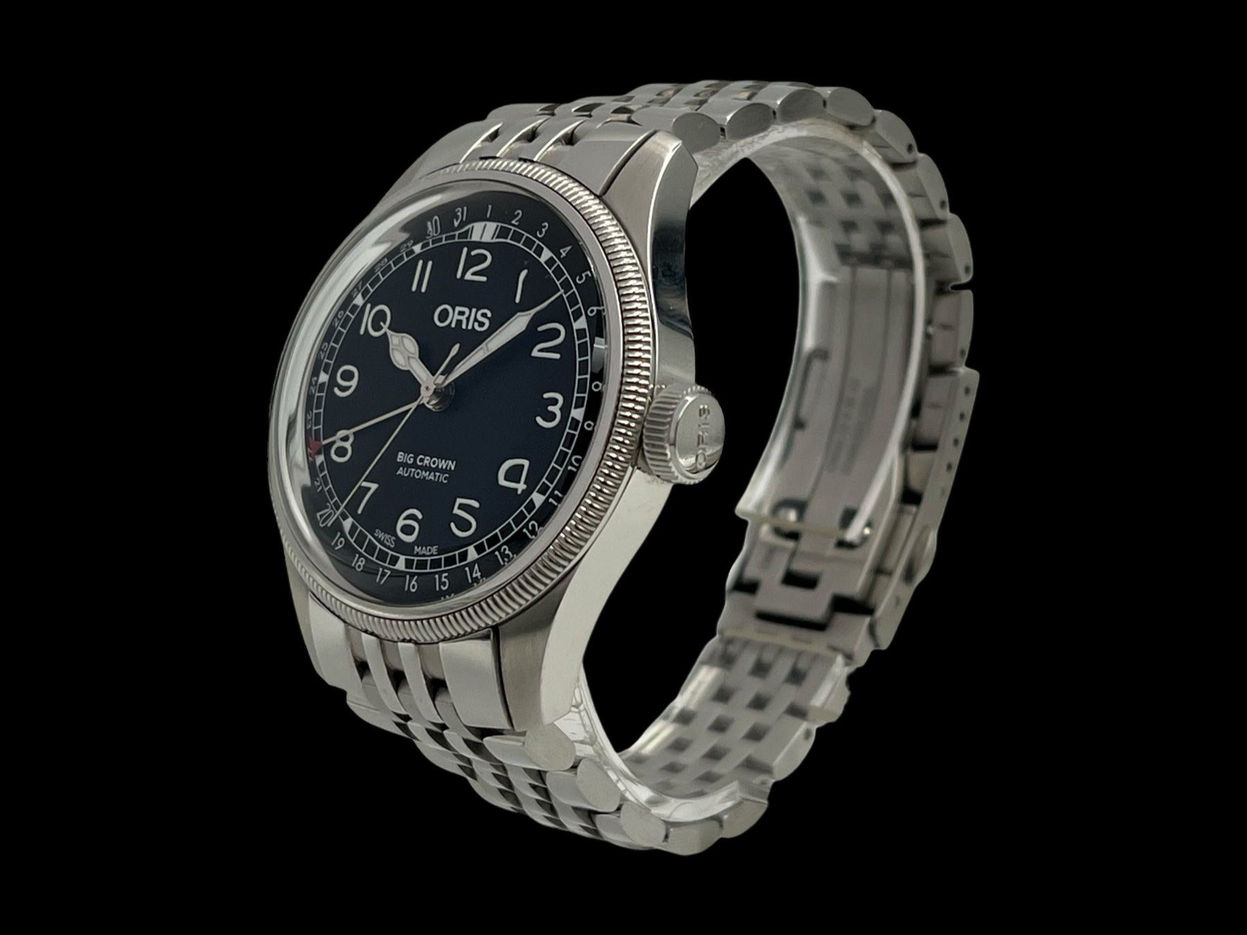 Oris Orologi: Oris Big Crown Waldenburgerbahn Limited Edition | Full Set + – Usato da Suhr venduto da watcherswiss 2