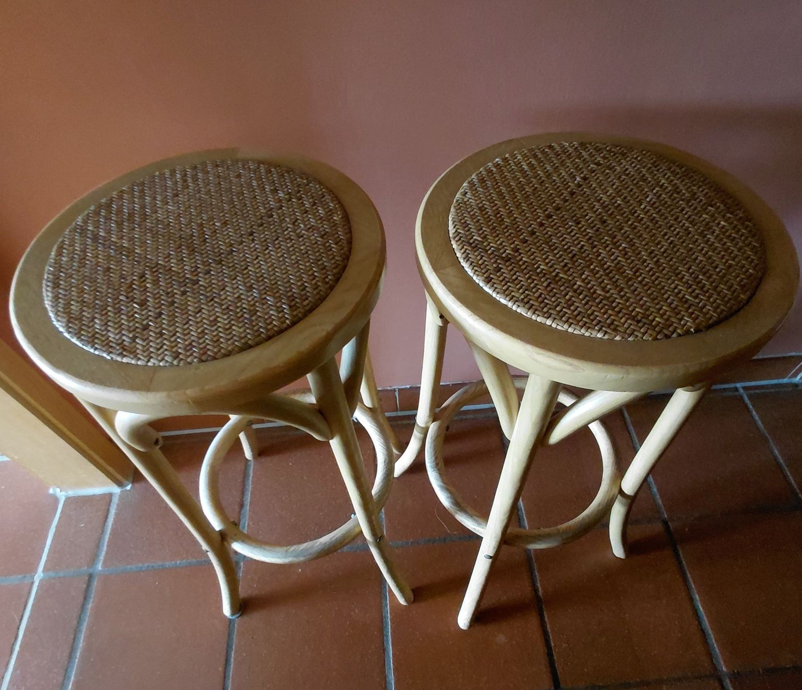 Chaises: 2  Barstühle Bambus – D'occasion à Ossingen par Schaffhausen333 2