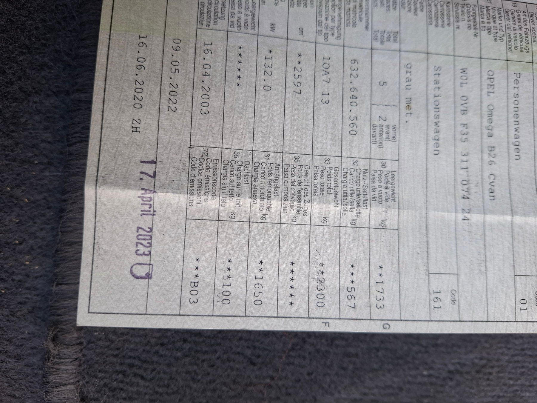 Opel Automobili: Opel Omega B 140000km – Usato da Bäch SZ venduto da kawareni 2