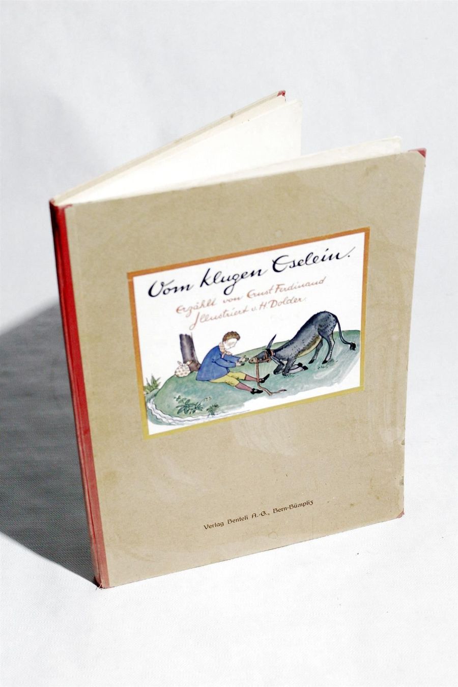 Libri: Ernst Ferdinand/Hedwig Dolder: VOM KLUGEN ESELEIN, 1923, EA – Usato da Bern venduto da kultiges