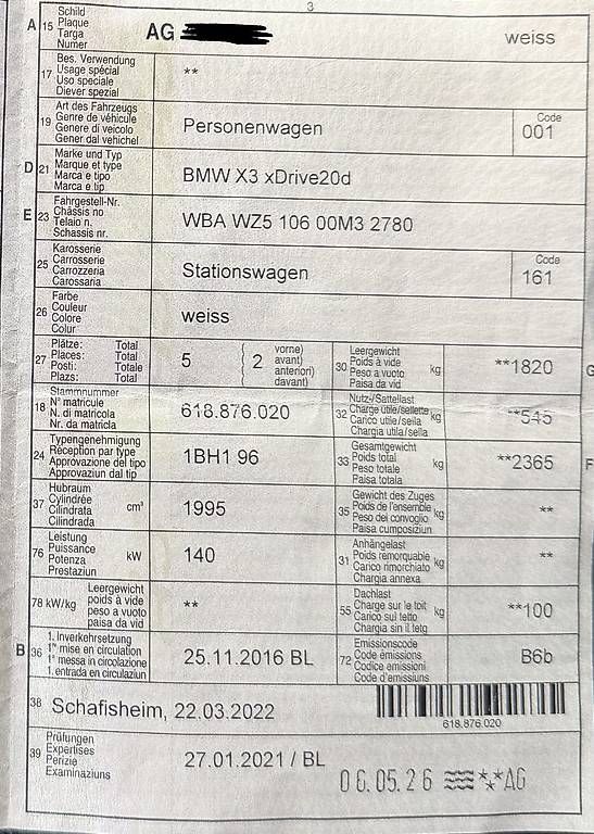 Autos: BMW X3 Sport M  – Gebraucht aus Windisch von agi_mq7b 4