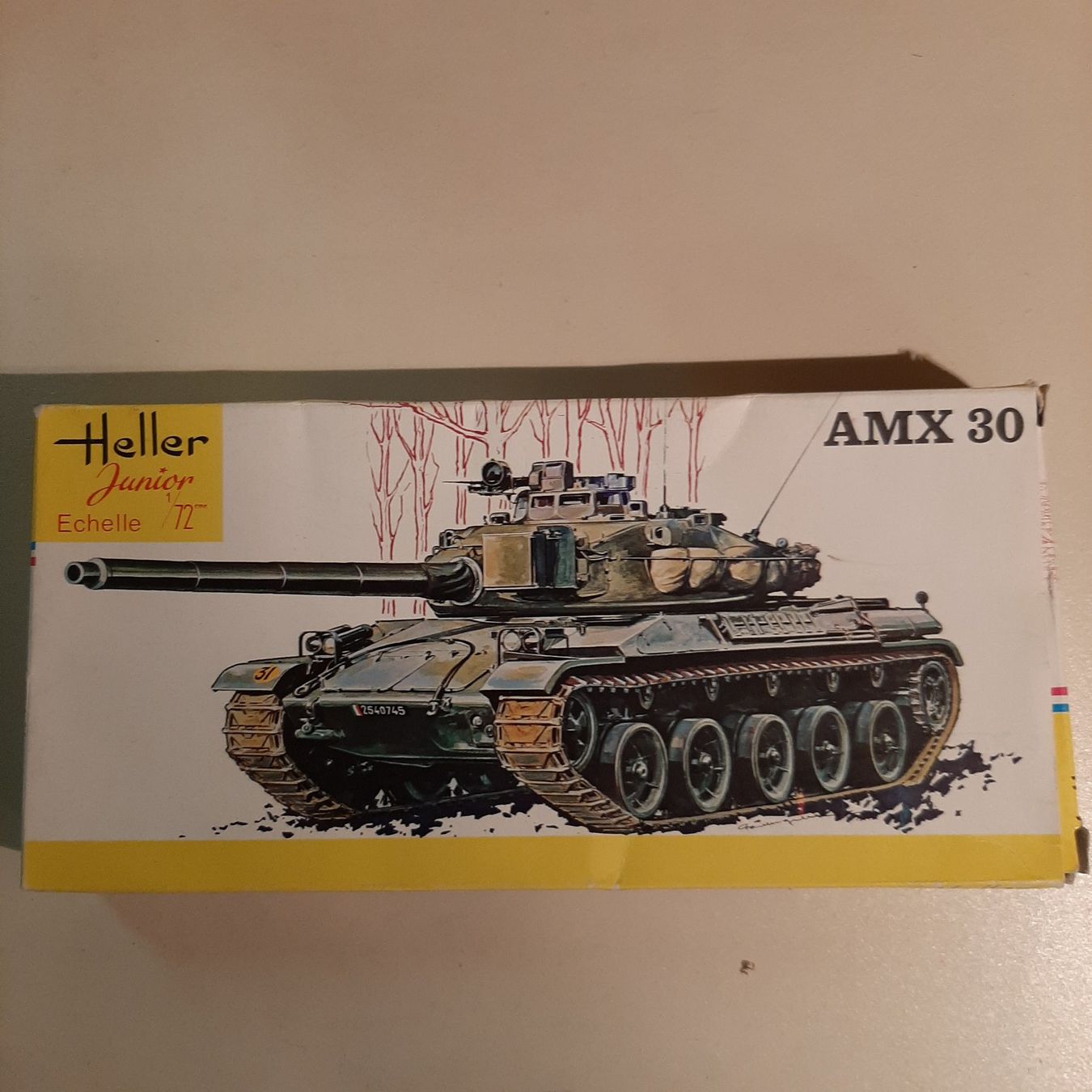 Heller Modellbausätze & Standmodelle: 403 ... AMX 30 Panzer ... Heller 199 – Neu (gemäss Beschreibung) aus Bonstetten von Benibanny59