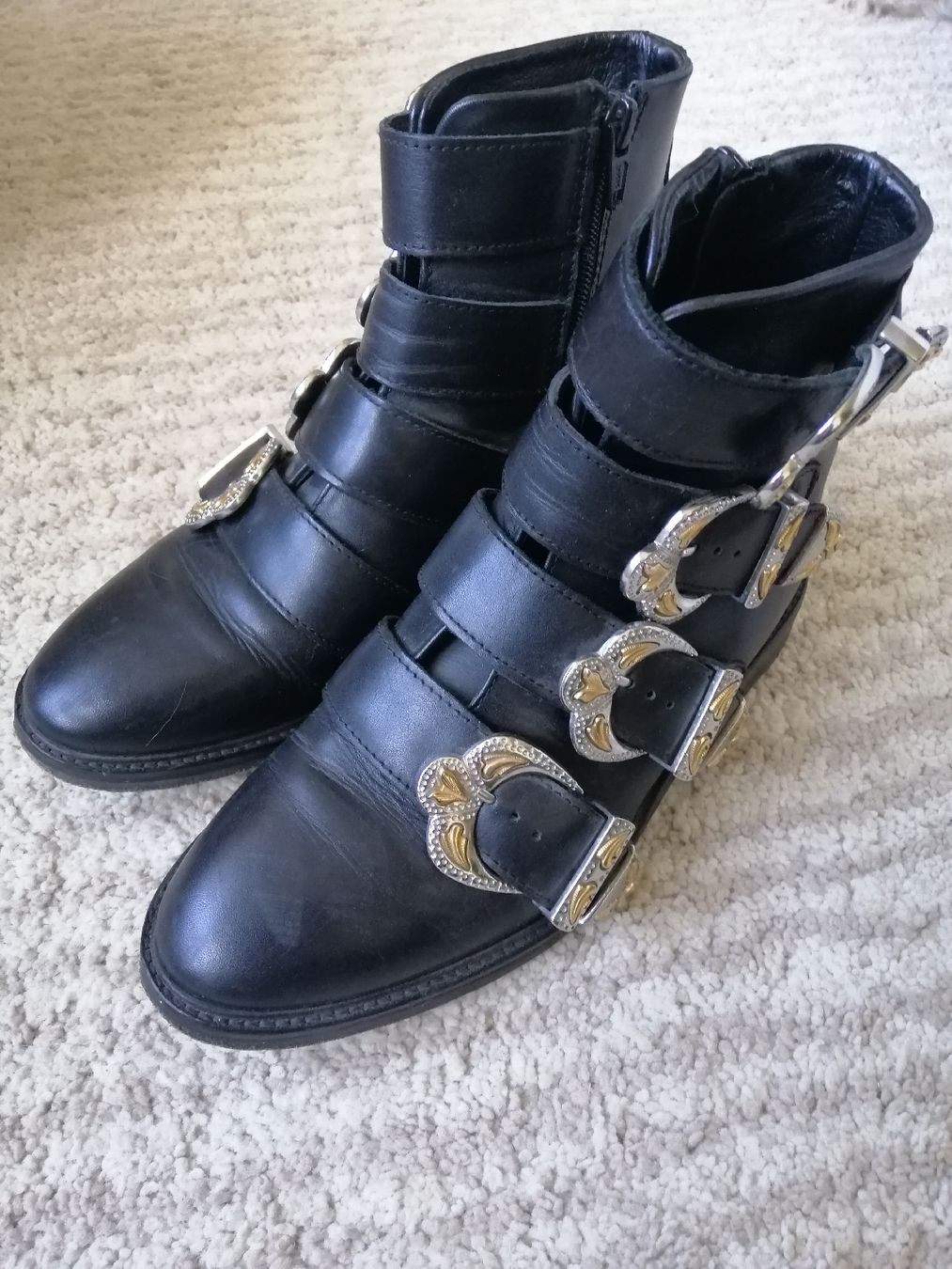 Maje Scarpe da donna: Boots/bottines MAJE T36 à boucles – Nuovo (secondo la descrizione) da BIEL/BIENNE venduto da C.oralie 1