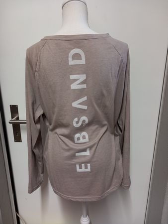 ELBSAND Langarmshirt Gr. XL hellbraun, Neuwertig