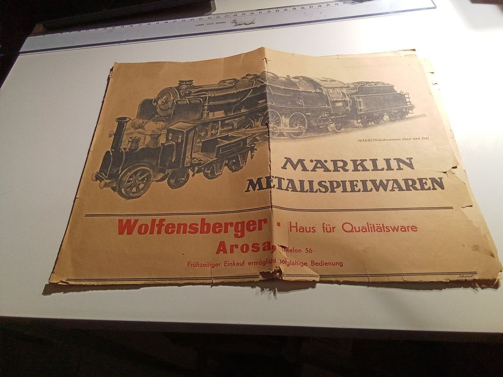 ANTIKER MÄRKLIN PROSPEKT VON WEIHNACHTEN 1931 Kaufen auf Ricardo