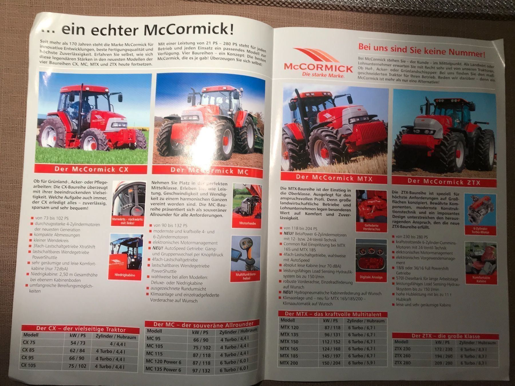 Traktoren: IHC Mc Cormick Prospekt – Gebraucht aus Balterswil von Jeko1967 2