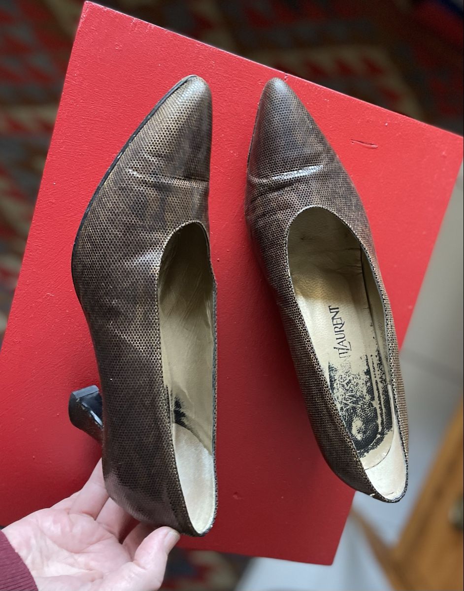 Saint Laurent Scarpe da donna: Vintage Yves Saint Laurent 38,5 – Usato da Fribourg venduto da Coolplan 1