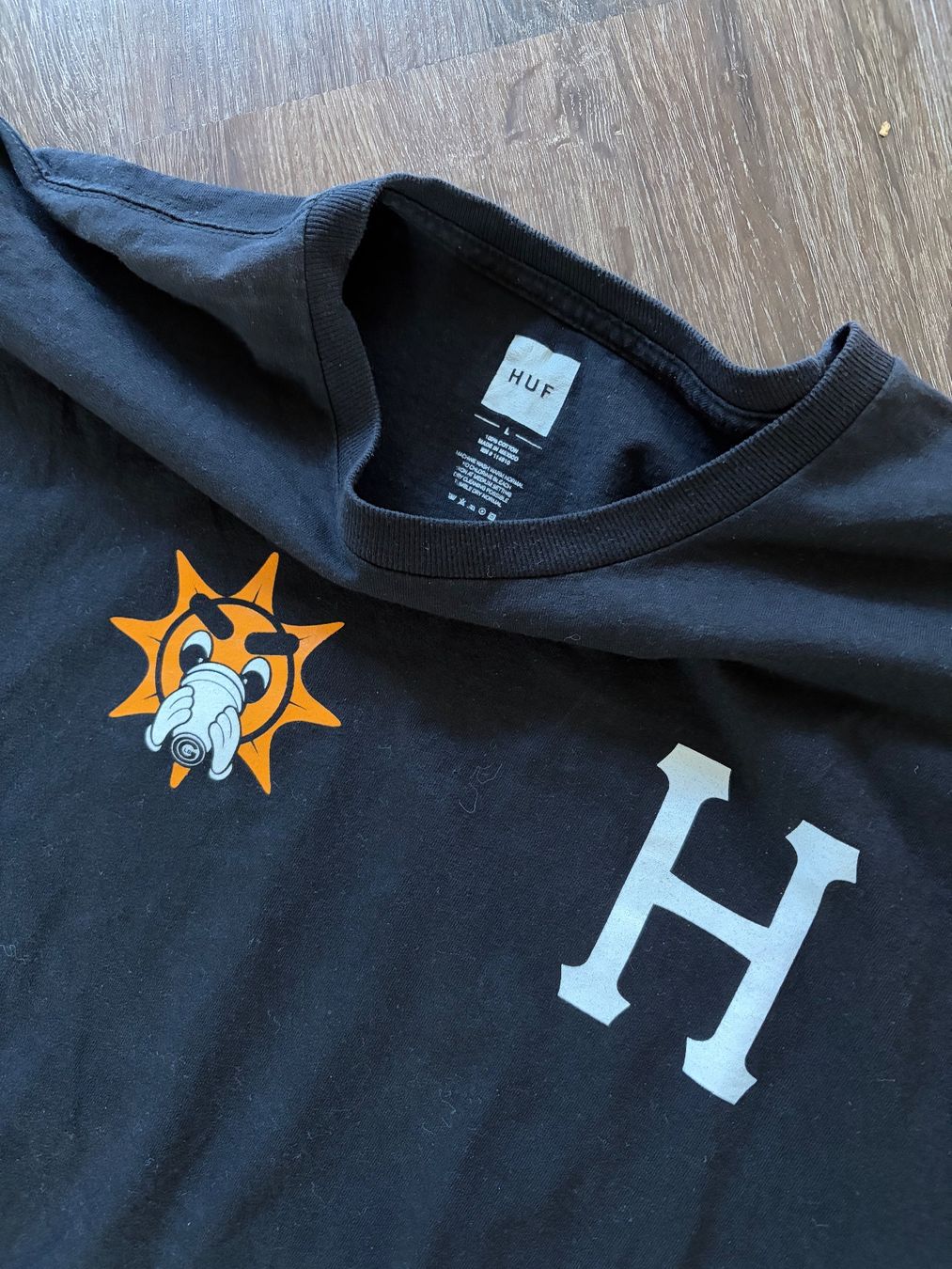 T-shirt: Huf T-Shirt Gr. L – Usato da Muttenz venduto da bargain_hunter 1