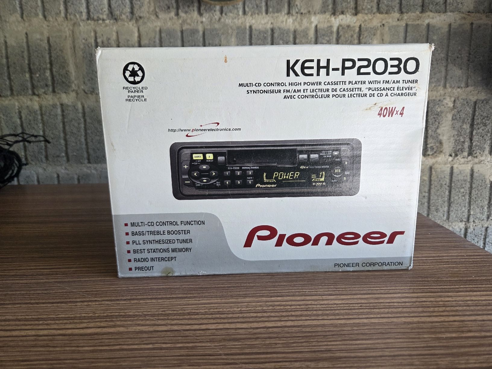 Pioneer Radio: Pioneer KEH-P2030 – Usato da Bourguillon venduto da Ramdam92