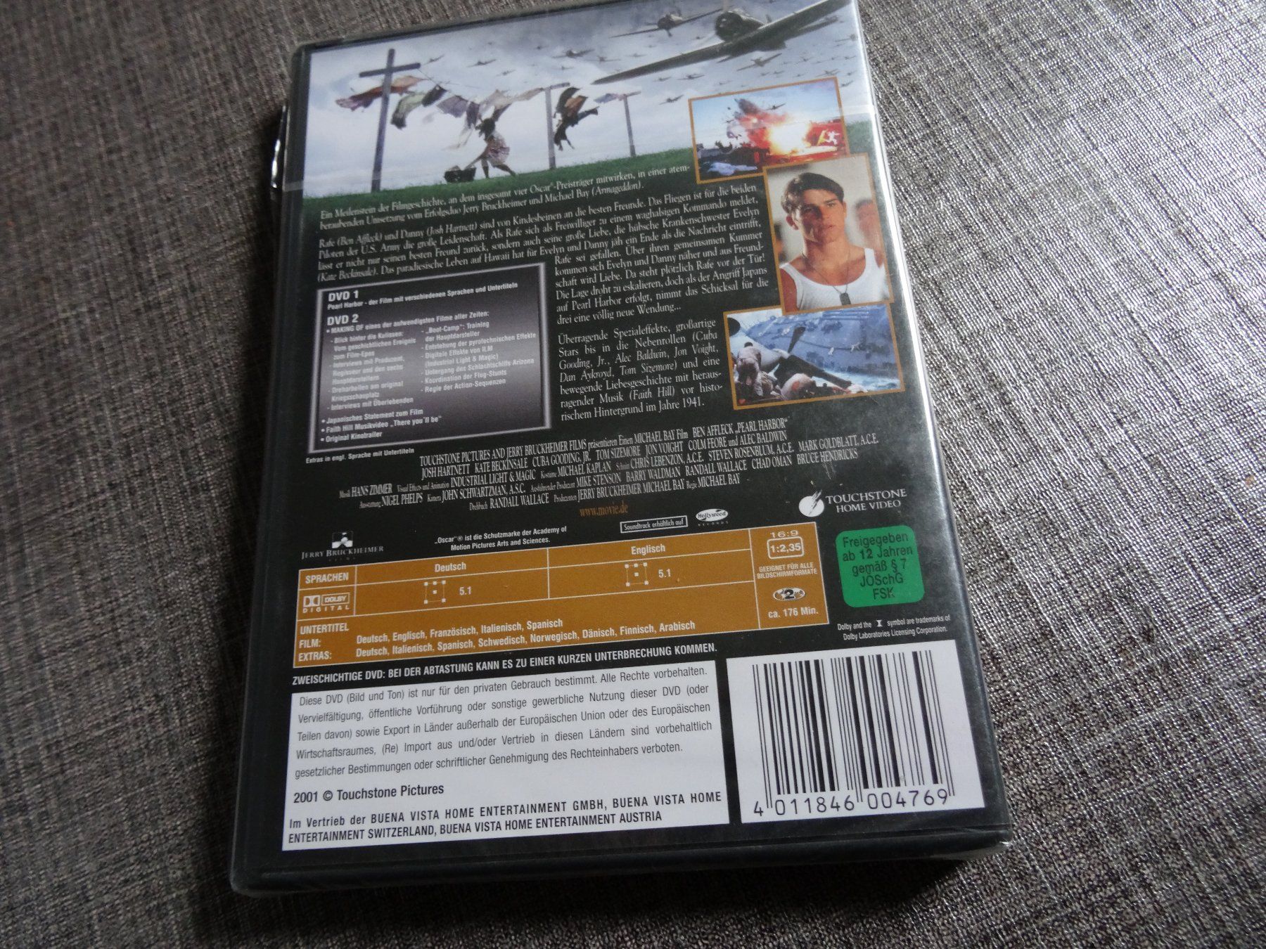 Tutti i DVDs: Pearl Harbor DVD NEUWARE – Nuovo e nell'imballaggio originale da Olten venduto da Disc-Verkauf 1