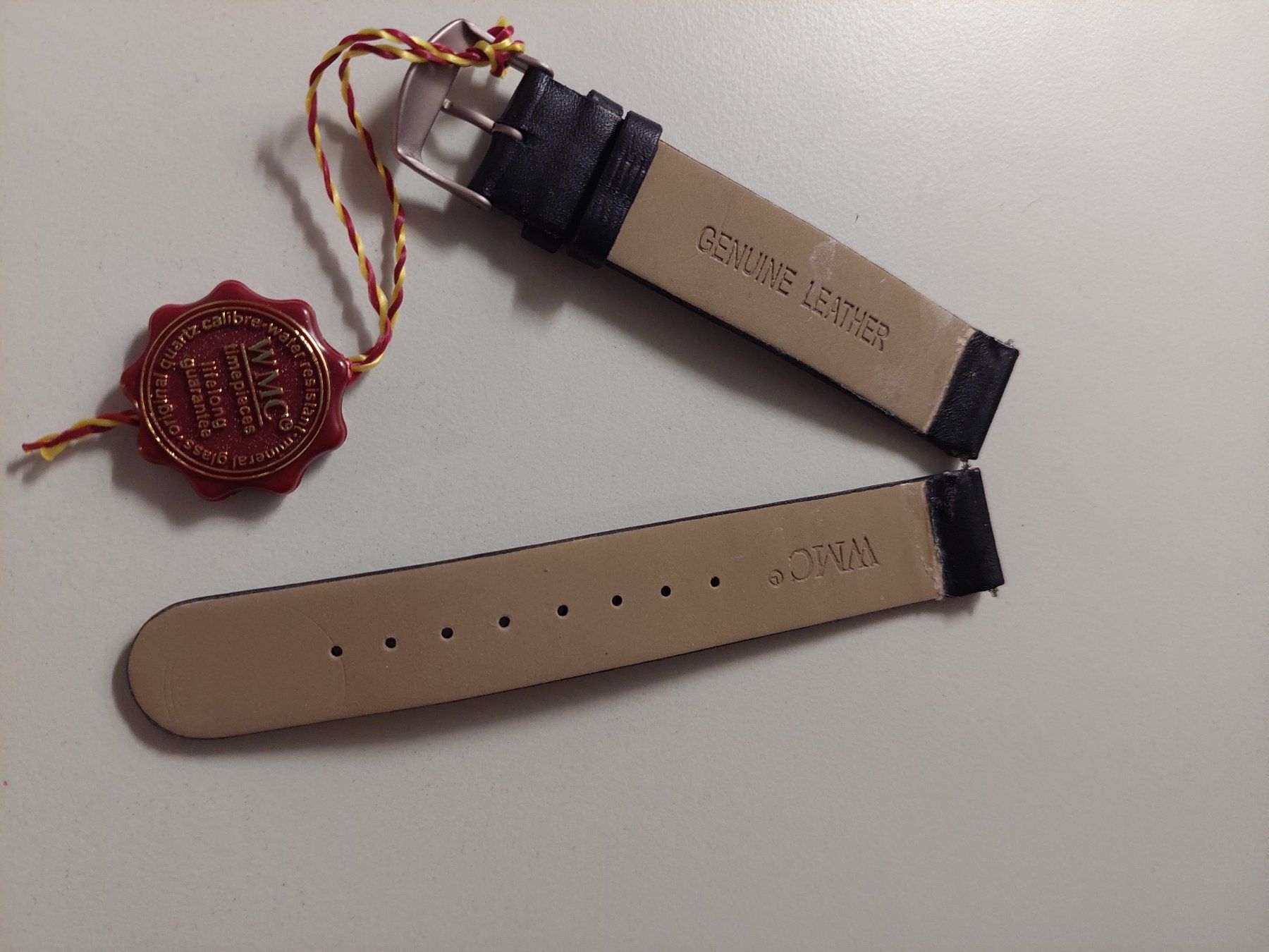 Bracciali & Braccialetti: Uhren Lederband schwarz – Nuovo (secondo la descrizione) da Wil SG venduto da ram_c5j2 1