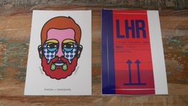 Rimowa Sticker Kofferaufkleber Koffer London Hippie