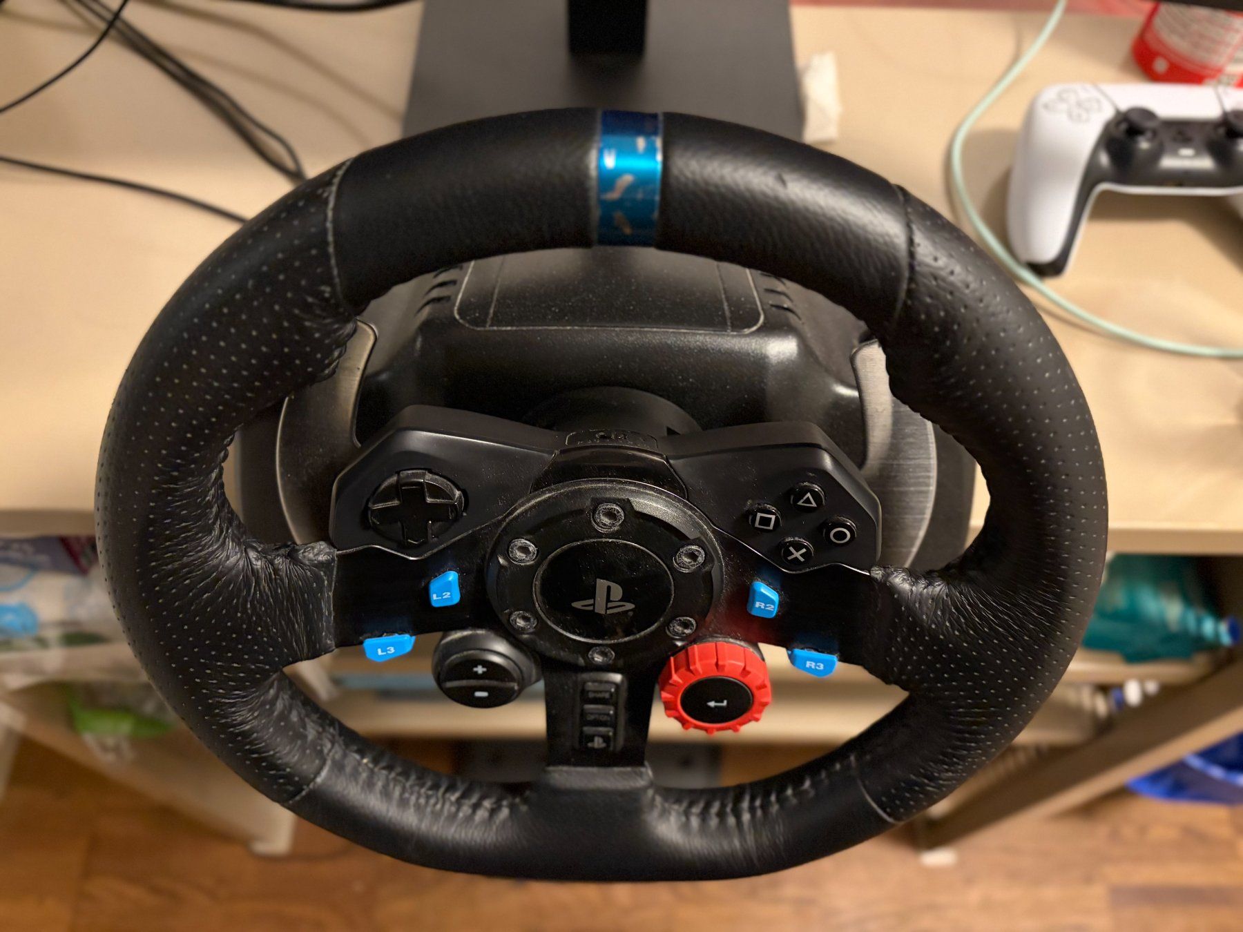 Logitech Controller: Logitech G29 Driving Force Lenkrad + Pedale – Usato da Zürich venduto da amz_7wqs 5