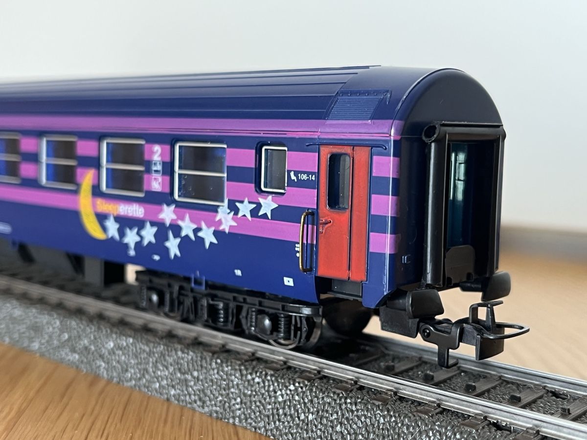 Jouef Modellini di ferrovie: 2 Stk SBB Liegewagen Jouef OVP – Usato da Basel venduto da Re620_11627 2