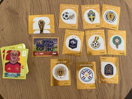Panini WM 2026 inkl. goldene Sticker mit vielen Spielern