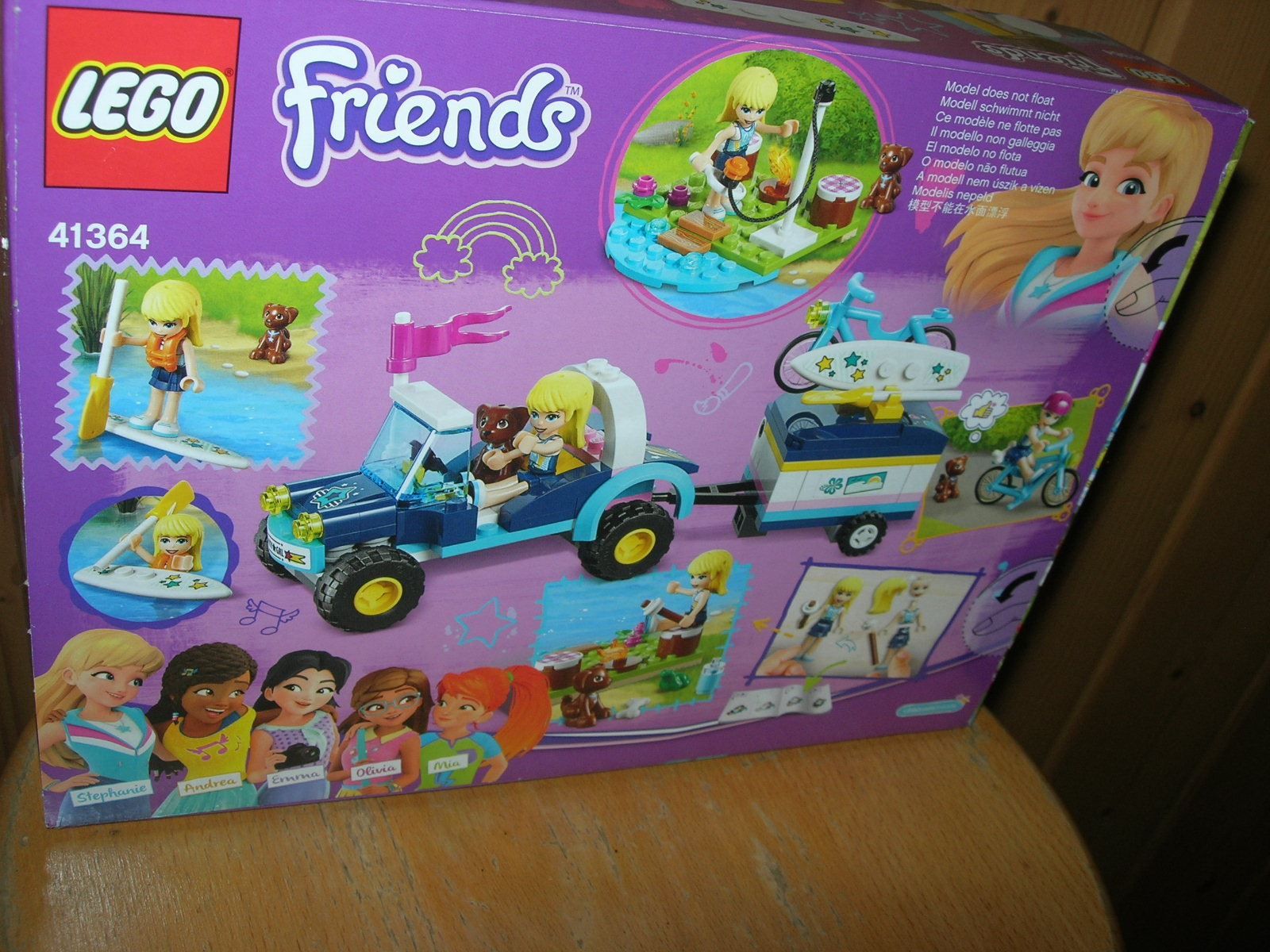 Lego Spielzeuge: LEGO Friends 41364 Cabrio mit Anhänger – Neu und originalverpackt aus Hornussen von Corvette- 2