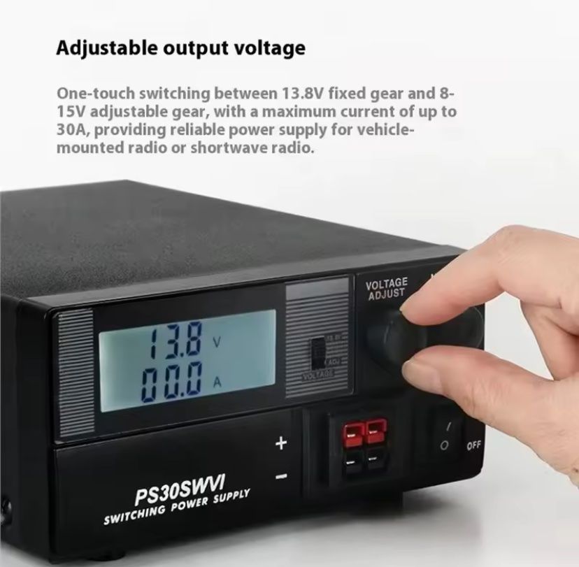 Radiocomunicazione: CB-/Amateurfunk Powerpole Netzgerät 13,8V 30A – Nuovo e nell'imballaggio originale da St. Gallen venduto da Radiomania-Schweiz 1