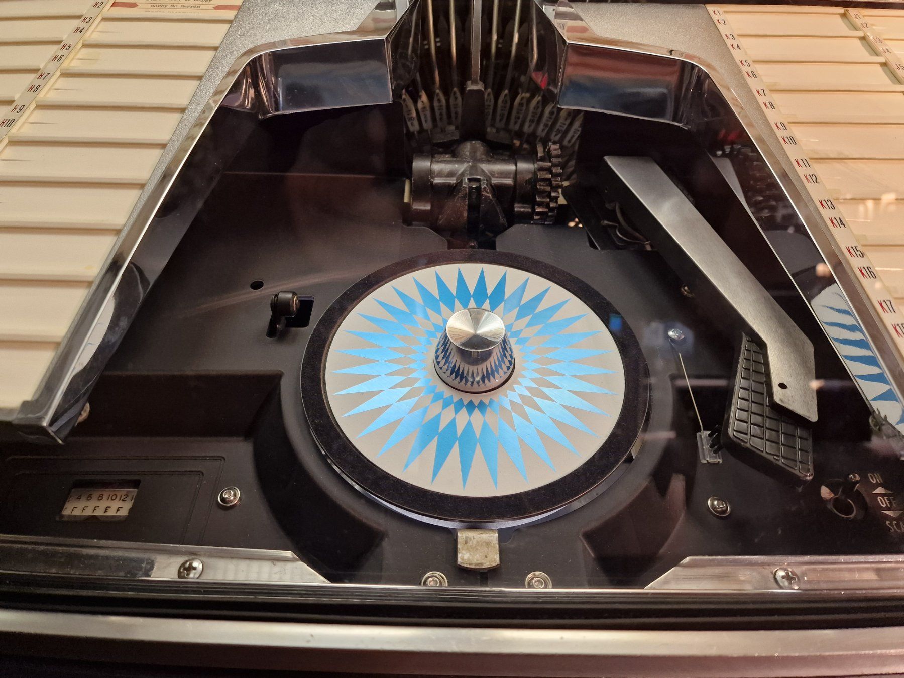 Jukebox: Jukebox Musikbox AMI K 200 1959 – Usato da Aarberg venduto da sunset4 3