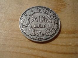 (D2) 1/2 Franken 1910