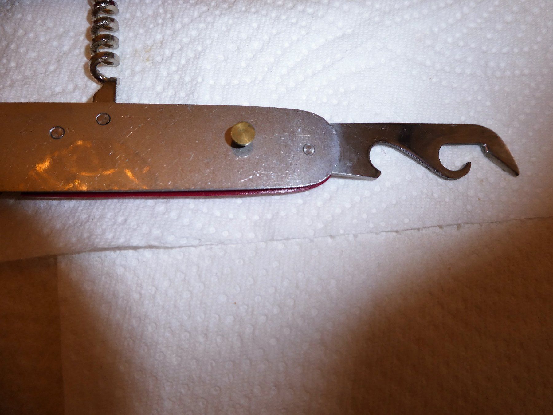 Schweizer Armee Taschenmesser: SACKMESSER ALS BESTECK ERÖFFNER KONSERVENÖFFNER USW. – Gebraucht aus Spreitenbach von jaro1944 7