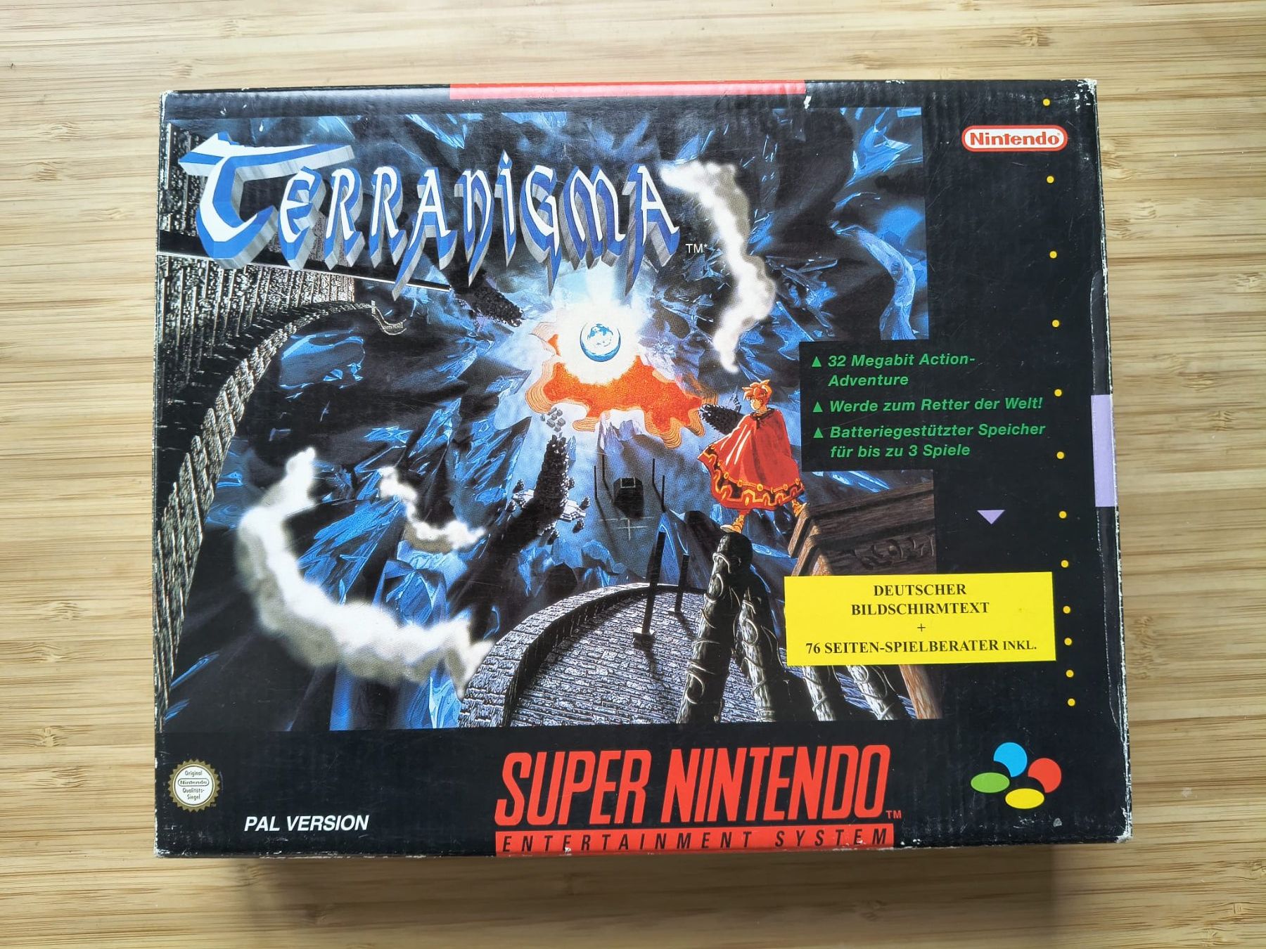 Spiele: Terranigma Big Box (SNES) – Gebraucht aus Riedholz von ste_96cd